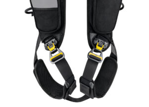 PETZL NEWTON EASYFIT Antivalharnas - Maat 1  - Zwart/Geel - International - Afbeelding 4