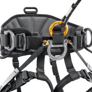 PETZL AVAO® SIT Zitharnas - Maat 2 - Zwart/Geel - Afbeelding 3