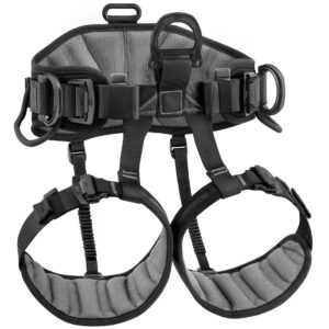 PETZL AVAO® SIT Zitharnas - Maat 2 - Zwart/Geel - Afbeelding 8