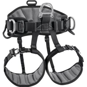 PETZL AVAO® SIT FAST Zitharnas - Maat 0 - Zwart/Geel