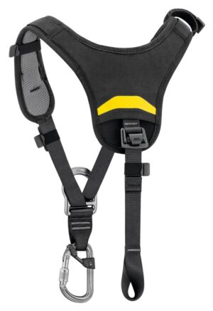 PETZL TOP Borstharnas - Zwart/Geel - Afbeelding 2