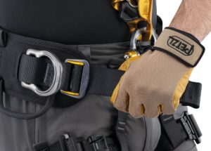 PETZL ASTRO® Rope-access harnas - Maat 2 - Zwart/Geel - EU - Afbeelding 6
