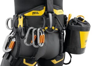 PETZL ASTRO® Rope-access harnas - Maat 2 - Zwart/Geel - EU - Afbeelding 8