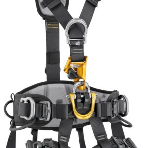 PETZL ASTRO® Rope-access harnas - Maat 0 - Zwart - International
