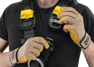 PETZL ASTRO® Rope-access harnas - Maat 2 - Zwart/Geel - International - Afbeelding 3