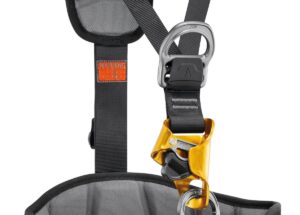 PETZL ASTRO® Rope-access harnas - Maat 2 - Zwart/Geel - International - Afbeelding 4