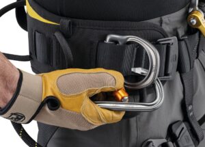 PETZL ASTRO® Rope-access harnas - Maat 2 - Zwart/Geel - International - Afbeelding 5