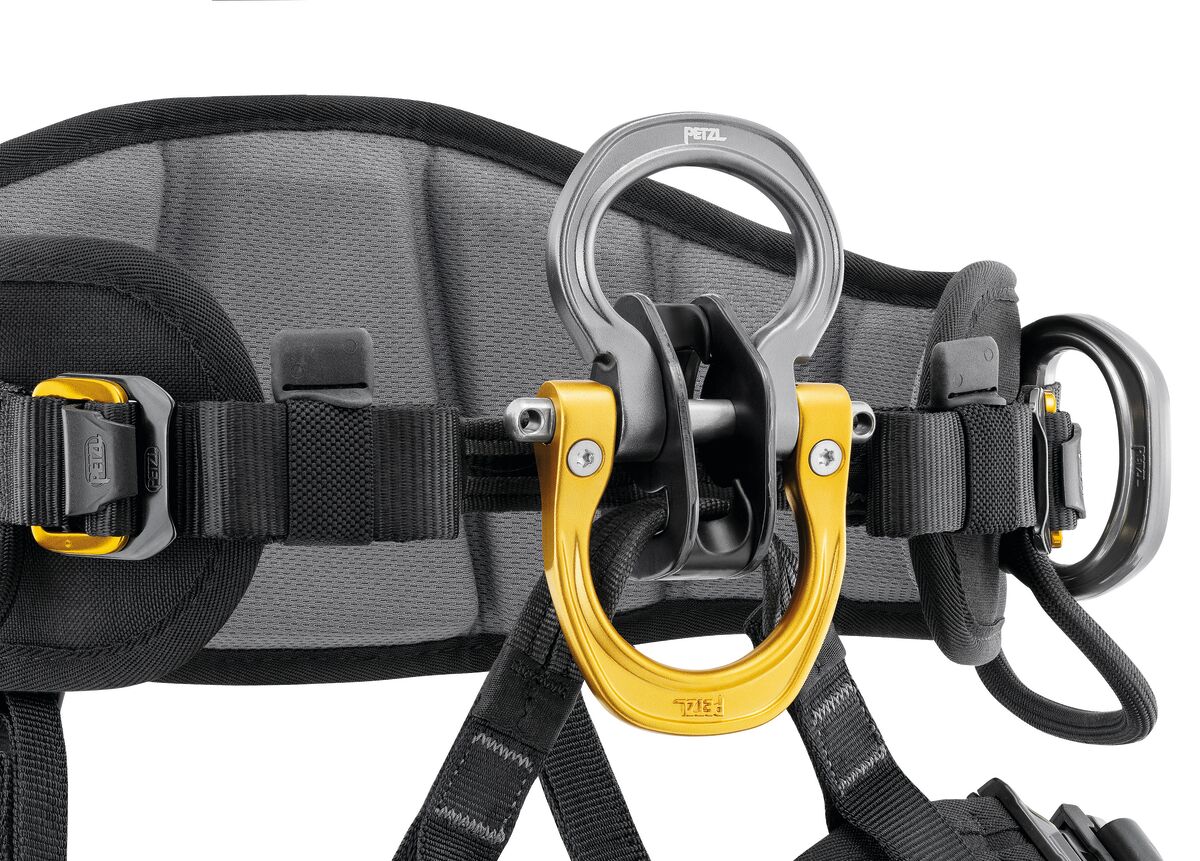 PETZL ASTRO® SIT Zitharnas - Maat 2 - Zwart/Geel - Afbeelding 2