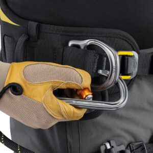 PETZL ASTRO® SIT Zitharnas - Maat 2 - Zwart/Geel - Afbeelding 5