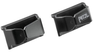 PETZL Karabinerhouder voor leeflijn - Zwart - 2-pack