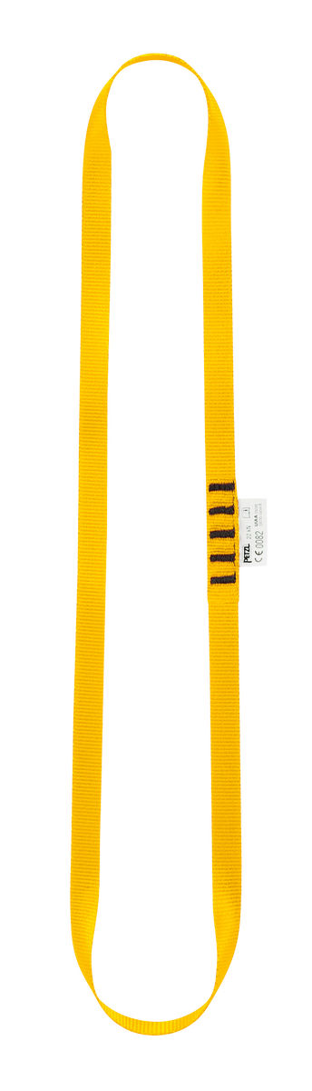 PETZL ANNEAU Genaaide bandlus - 60CM - Geel