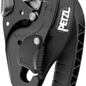 PETZL I’D® S Zelfremmend afdaalapparaat compact - Zwart - 10-11.5mm