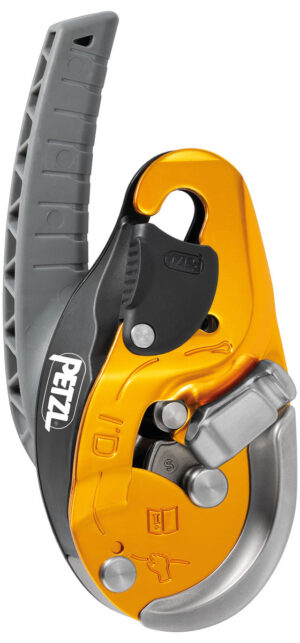 PETZL I’D® EVAC Evacuatie afdaalapparaat - Geel - 10-11.5mm