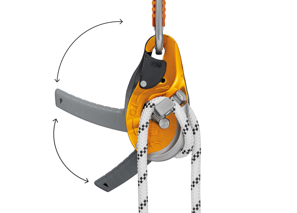 PETZL I’D® EVAC Evacuatie afdaalapparaat - Zwart - 10-11.5mm - Afbeelding 4