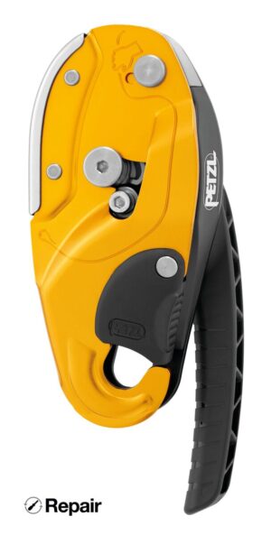 PETZL RIG® Herstelbaar afdaalapparaat - Geel