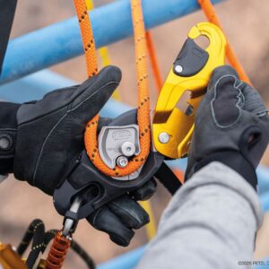 PETZL RIG® Herstelbaar afdaalapparaat - Geel - Afbeelding 2