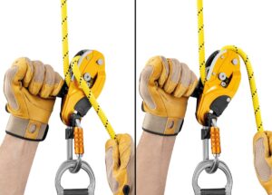 PETZL RIG® Herstelbaar afdaalapparaat - Zwart - Afbeelding 3