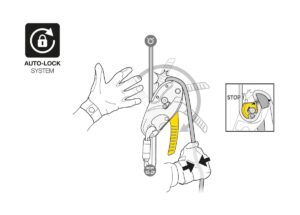 PETZL RIG® Herstelbaar afdaalapparaat - Zwart - Afbeelding 4
