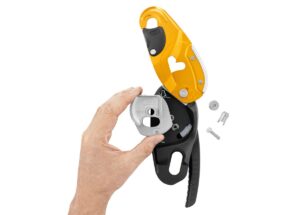 PETZL RIG® Herstelbaar afdaalapparaat - Zwart - Afbeelding 5