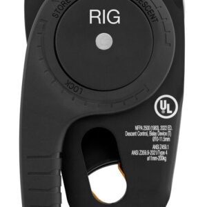 PETZL RIG® Herstelbaar afdaalapparaat - Geel - Afbeelding 6