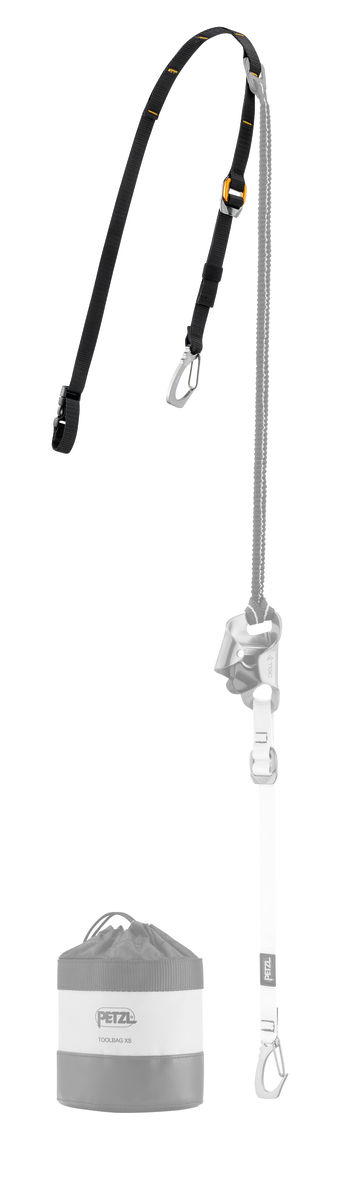 PETZL KNEE ASCENT Vervangende bovenste band voor Knee Ascent - Loop/Clip - Afbeelding 2