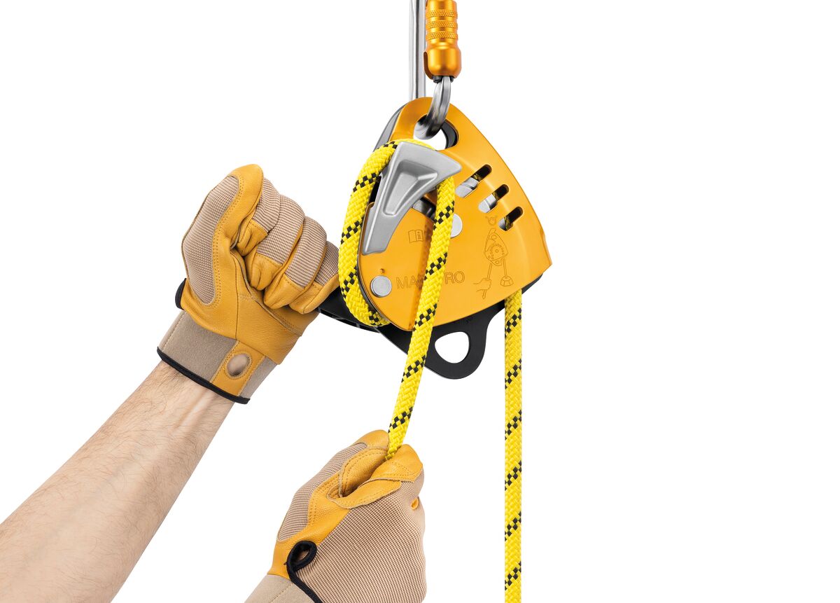 PETZL MAESTRO® S Afdaal- en takelapparaat - rescue - Geel - 10.5-11.5 mm - Afbeelding 3