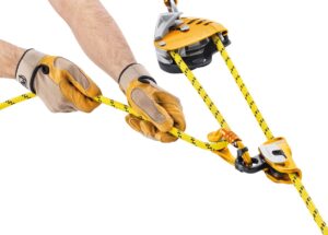 PETZL MAESTRO® S Afdaal- en takelapparaat - rescue - Geel - 10.5-11.5 mm - Afbeelding 4