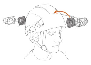 PETZL XENA® Hoofdlamp - Zwart/Geel - Afbeelding 5