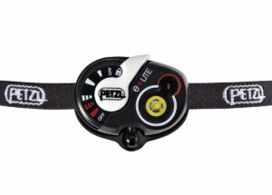 PETZL e+LITE® Hoofdlamp - Wit/Zwart