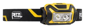 PETZL ARIA® 2 Hoofdlamp - Wit licht - Zwart/Geel - Batterijen - Afbeelding 6