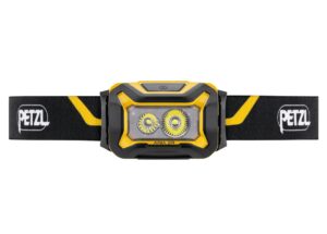 PETZL ARIA® 2R Hoofdlamp - Wit licht - Zwart/Geel - Batterijen - Afbeelding 2