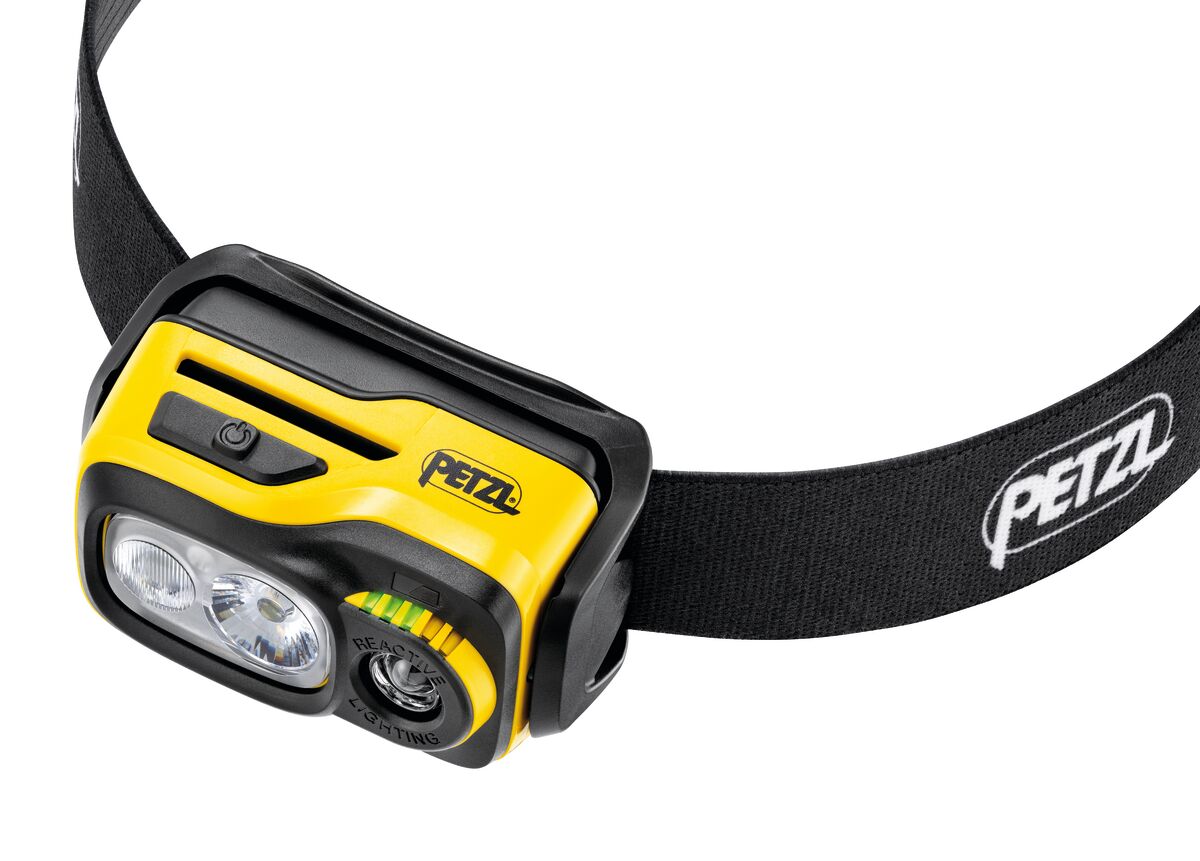 PETZL SWIFT® RL Hoofdlamp SWIFT - Zwart/Geel - Herlaadbaar - Afbeelding 5