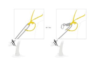 PETZL NAJA Frictionsaver - Regelbaar - Met katrol - Afbeelding 4