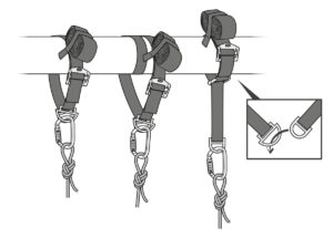 PETZL CONNEXION VARIO Verstelbare verankeringsbandlus - 0-200CM - Afbeelding 4