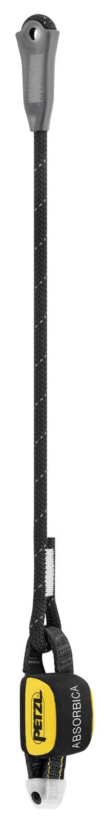 PETZL ABSORBICA®-I 80 Enkele vallijn - Met energieabsorber - Touweinde - 80CM