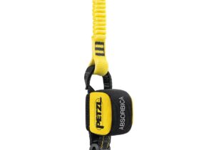 PETZL ABSORBICA®-I 150 Enkele vallijn - Met energieabsorber - Elastisch touweinde - 150CM - Afbeelding 2