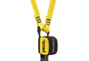 PETZL ABSORBICA®-Y 150 Dubbele vallijn - Met energieabsorber - Elastisch touweinde - 150CM - Afbeelding 2