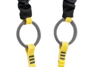 PETZL ABSORBICA®-Y TIE-BACK Dubbele vallijn - Met tussenringen - Met karabiners - TIE-BACK systeem - 150CM - Afbeelding 2