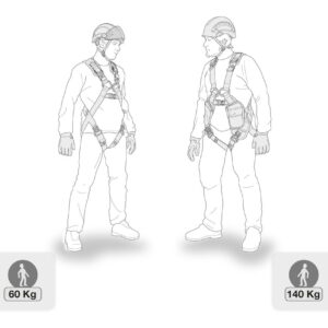 PETZL ABSORBICA®-Y TIE-BACK Dubbele vallijn - Met tussenringen - Met karabiners - TIE-BACK systeem - 150CM - Afbeelding 4