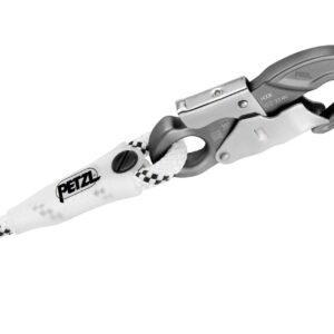 PETZL GRILLON HOOK Positioneringslijn - Verstelbaar - Met HOOK karabiner - 3M - Wit/Geel - EU - Afbeelding 2