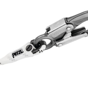 PETZL GRILLON HOOK Positioneringslijn - Verstelbaar - Met HOOK karabiner - 4M - Wit/Geel - International - Afbeelding 2