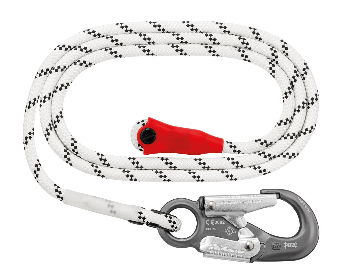PETZL GRILLON HOOK Vervangingstouw voor GRILLON HOOK touwen - 3M - Zwart - International