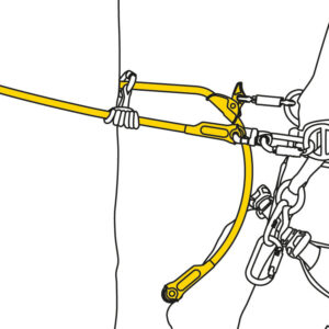 PETZL MICROFLIP Positioneringslijn - 4M - Afbeelding 2