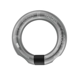 PETZL RING OPEN Multidirectionele ring met opening - Donkergrijs - Afbeelding 3