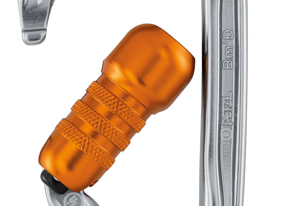 PETZL Bm'D Aluminium karabiner - Triact-Lock - Grijs - Afbeelding 6