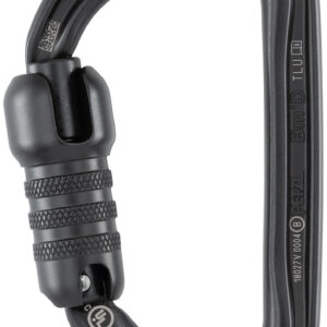 PETZL Bm'D Aluminium karabiner - Triact-Lock - Zwart