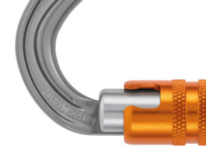 PETZL OMNI Aluminium karabiner - Triact-Lock - Grijs - Afbeelding 4