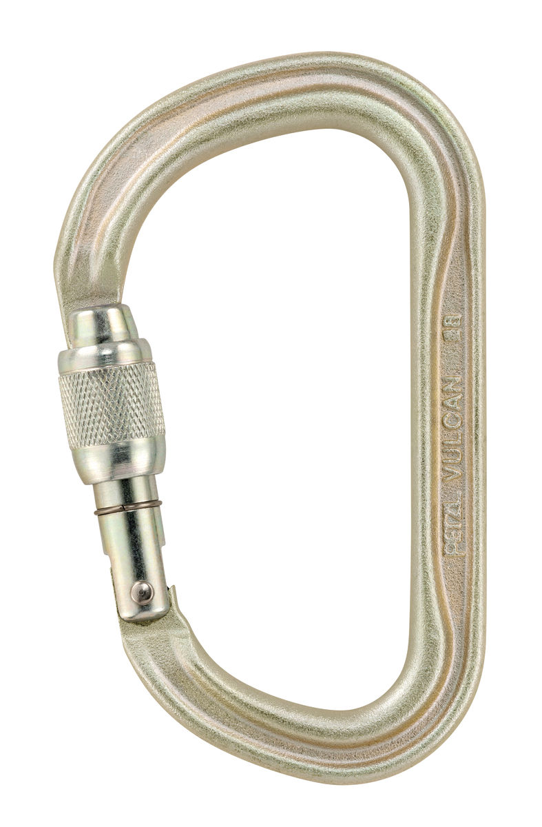 PETZL VULCAN Stalen karabiner - Screw-Lock - Zwart - Afbeelding 3