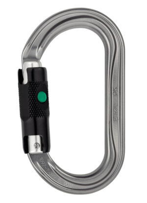 PETZL OK Aluminium karabiner - Ball-Lock - Grijs
