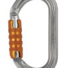 PETZL OK Aluminium karabiner - Triact-Lock - Grijs